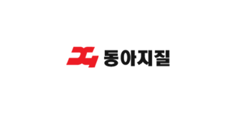 동아지질 로고