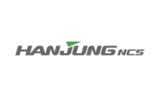 한중엔시에스 로고