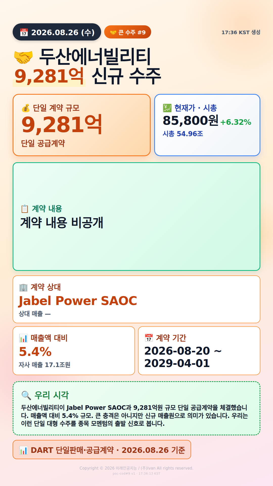 100억+ 수주 공시