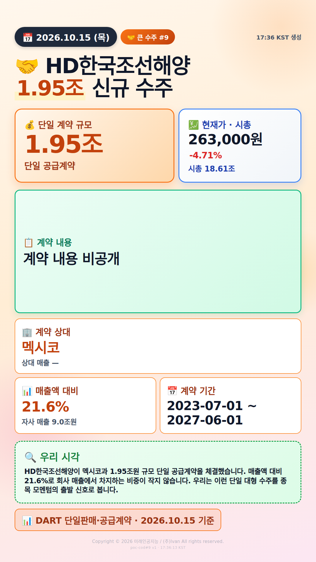 100억+ 수주 공시